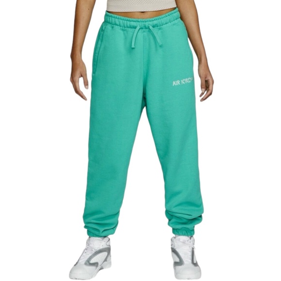 Air JORDAN Green Sweatpants - Picture 1 of 10